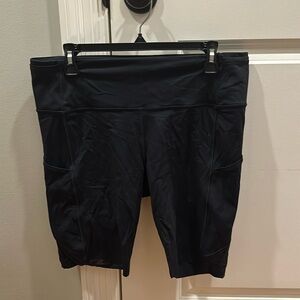 Lululemon 10 in. Fast & Free Biker Shorts- Size 14